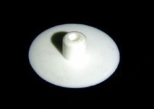 Заглушка эксцентрика белая (25 шт)