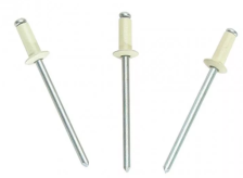 Заклепка 3,2х8 RAL 9003 ярко-белый