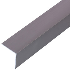 Угол алюминиевый 20х20х1 2 м шампань