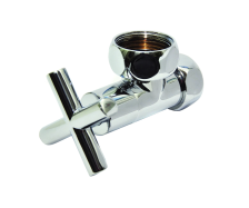 Вентиль угловой для полотенцесушителя SMART 1"х3/4" г/г (маховик крест) 8471SCH1005/2 