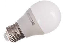 Лампа светодиодная  Е27 10W/6500 G45 (шар) Онлайт