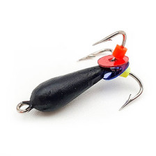 Мормышка вольфрамовый Wormix37 Чертик классический черный d-2,0 0,3гр (116)