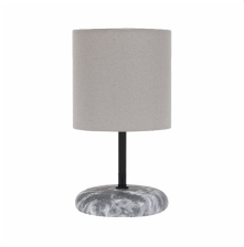 Настольная лампа LE TL HELEN 03  1х60W Е14 210мм DARK GRAY