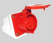 Розетка 124 32А 3Р+Е 380В 1Р44 стац.