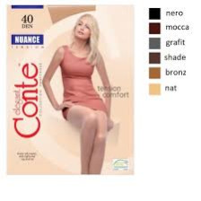 Колготки Conte Nuance 40 den р5 bronzo