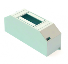 Корпус без двери ЩРН-П-1/2 модуля IP30 пластиковый белый DEKraft 31030DEK