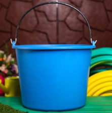 Ведро 16л пластиковое садовое цветное 2680 Flexible