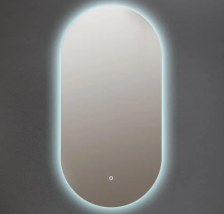 Зеркало Viva-Lite 500х1000 -2 подогрев, открытая подсветка, сенсорный выключатель