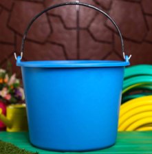 Ведро 16л пластиковое садовое цветное 2680 Flexible