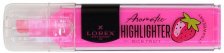 Текстмаркер скошенный 1-3,5 мм розовый Lorex Aromatic RICH FRUIT NEON