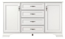 Тумба "КЕНТАКИ" S320-KOM2D4S белый 90х154,5х44,5см