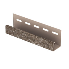 J-профиль Стоун-хаус кварцит коричневый (3,05) Ю-пласт (20)