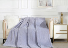 Плед велсофт в атласной ленте Coletta 150х200 CL HOME 002-COL/LA