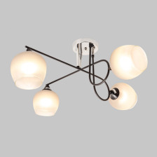 Люстра IM MD.4243-4-S-BK+CH H270 D640 4х60W E27