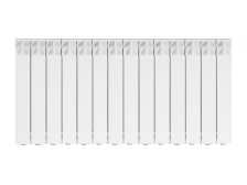 Радиатор Calidor Super B4 Plus 500/100/14 секций алюминиевый