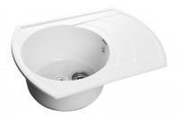 Мойка 650х500 искусственный камень иней GF-R650L (GF-65)