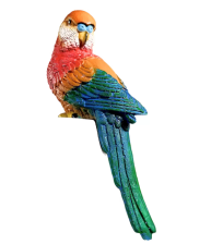 Фигура Попугай маленький H-32см L-13см F1228