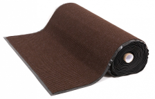 Коврик-дорожка влаговпитывающий ребристый Т202/2 (коричневый) 1,2м