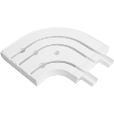 Оконцовка для шины потолочной 3-х рядной 