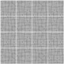 Панель рустованная (1,22х2,44) "Холст" серый