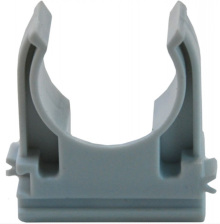 Фиксатор с защелкой для трубы 32 мм черный К01132ч