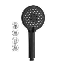 Лейка душевая GFmark 2 режима черная 6076