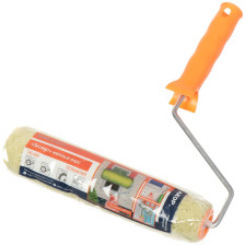 Валик СИНТЕКС Полиакрил 240мм ЭКСПЕРТ с ручкой 6мм желтый ворс 18мм АКОР 753 35 624