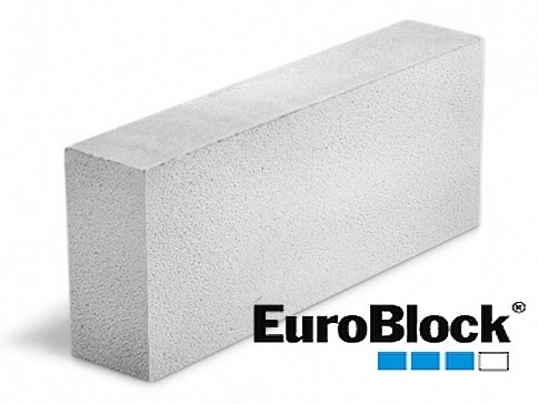Блок газосиликатный 10х30х60 EuroBlock Клинцы