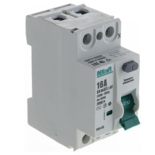 Выключатель дифференциального тока УЗО-03 2 р16А 30мА тип АС 6кА Sche 14205 DEK