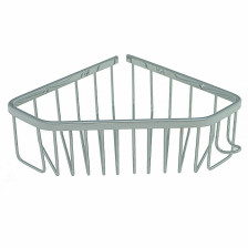 Полка нерж сталь САНАКС угловая пятиугольная 1-ярусная 22см хром 75037