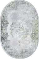 Ковер Melisa 5782C L Grey-P Green 3,0х4,0м овал