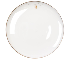 Тарелка фарфор 19,7см PLATE 2 TRO VLR CONCEPT