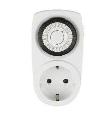 Розетка с таймером UST-M10 WHITE IP20 механическая Uniel