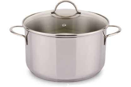 Кастрюля нержавеющая сталь 1,9 л с крышкой Pretty SH05193