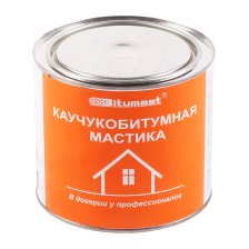 Мастика каучукобитумная (2л/1,8кг) Bitumast
