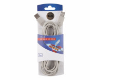 Шнур штекер USB-А - шт USB-A 3,0м 06-3153