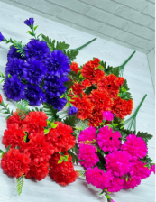 Букет Весеннее вдохновение (ярко-розовый) 42см 10цв 993-0820