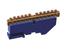 Шина нулевая на DIN-изоляторе 6х9-12 Navigator 71155