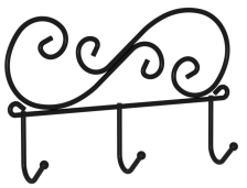 Вешалка "Кружева 3" Черный