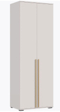 Шкаф 2-створчатый Норд (800) Кашемир/Золото