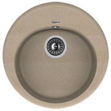 Мойка D510 искусственный камень Лотос-FG песочный