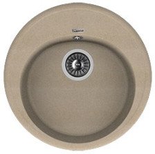 Мойка D510 искусственный камень Лотос-FG песочный