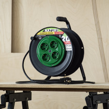 Удлинитель силовой Nature на катушке с/з 3500Вт 16А ПВС 3х1,5 4гн 20м