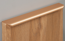 Ручка торцевая RT110SG 300мм золото сатиновое