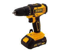 Шуруповерт DENZEL CDL-18-02BM 18В 2х2Ач 