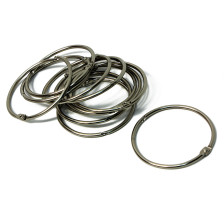 Кольца для штор Decor Collection d=58мм матовое серебро 12штук/уп KDS-07