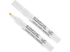 Маркер промыш перм на основе жидкой краски белый STARTUL PROFI (ST4360-01)