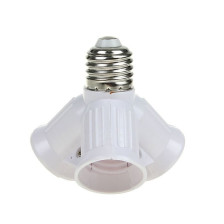 Патрон-переходник Ecola Е27 на 3хЕ27 белый  A7W37WEAY