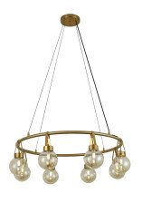 Люстра SR 321005/8 COPPER L738 x W738 x H600 8х40W G9 5.6кг