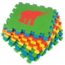 Пол мягкий развивающий Сафари 33х33 (9дет)